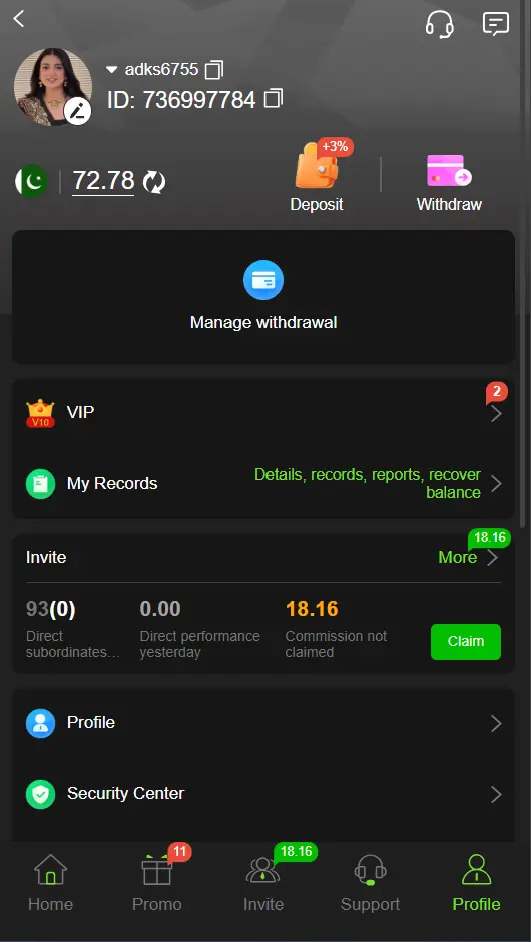 Y999 Game Invite
